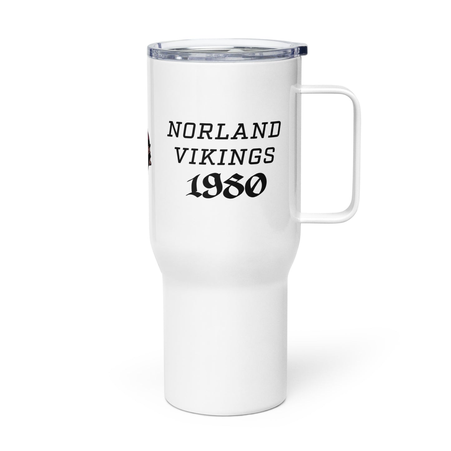 1980 Travel mug with a handle