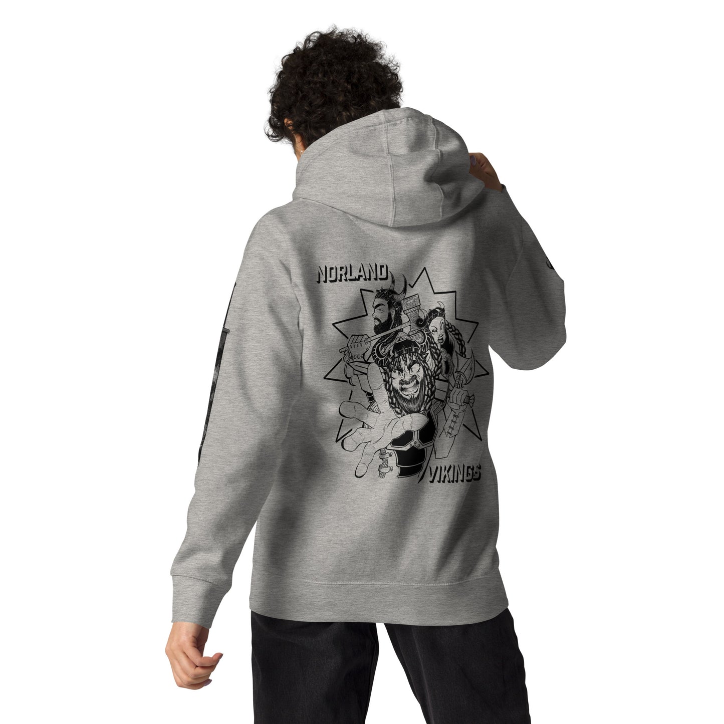 PROUD VIKINGS HOODIE (Light)