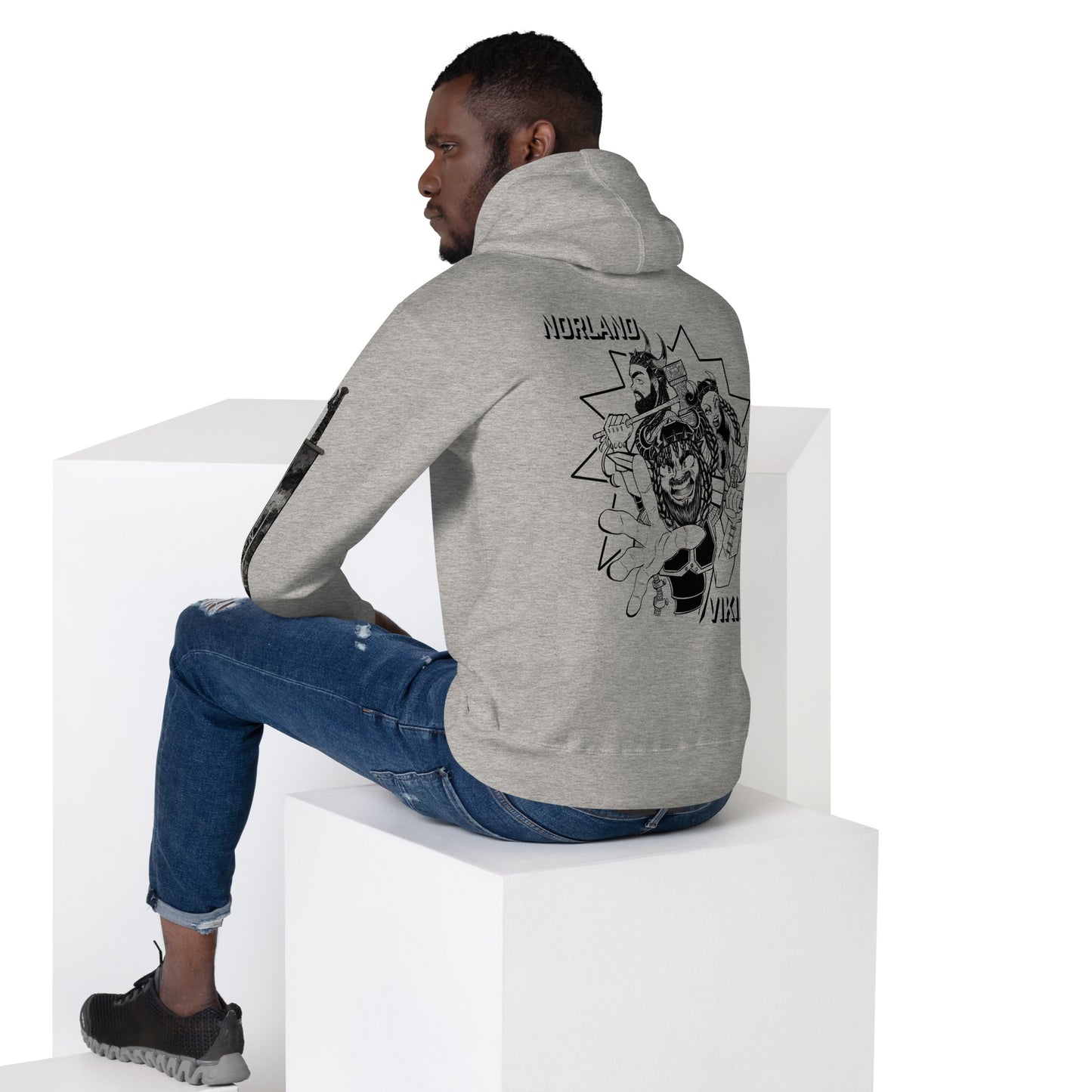 PROUD VIKINGS HOODIE (Light)