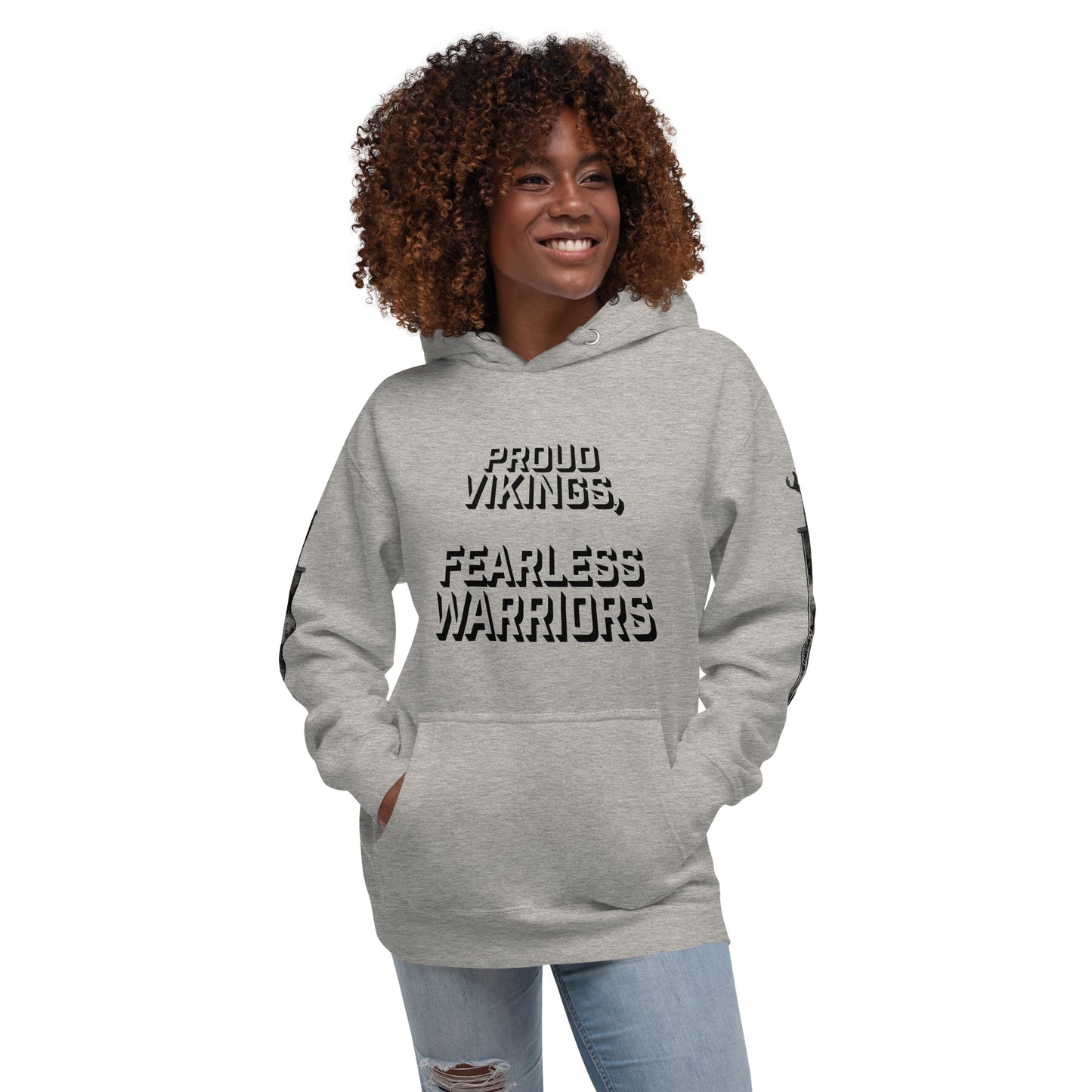 PROUD VIKINGS HOODIE (Light)