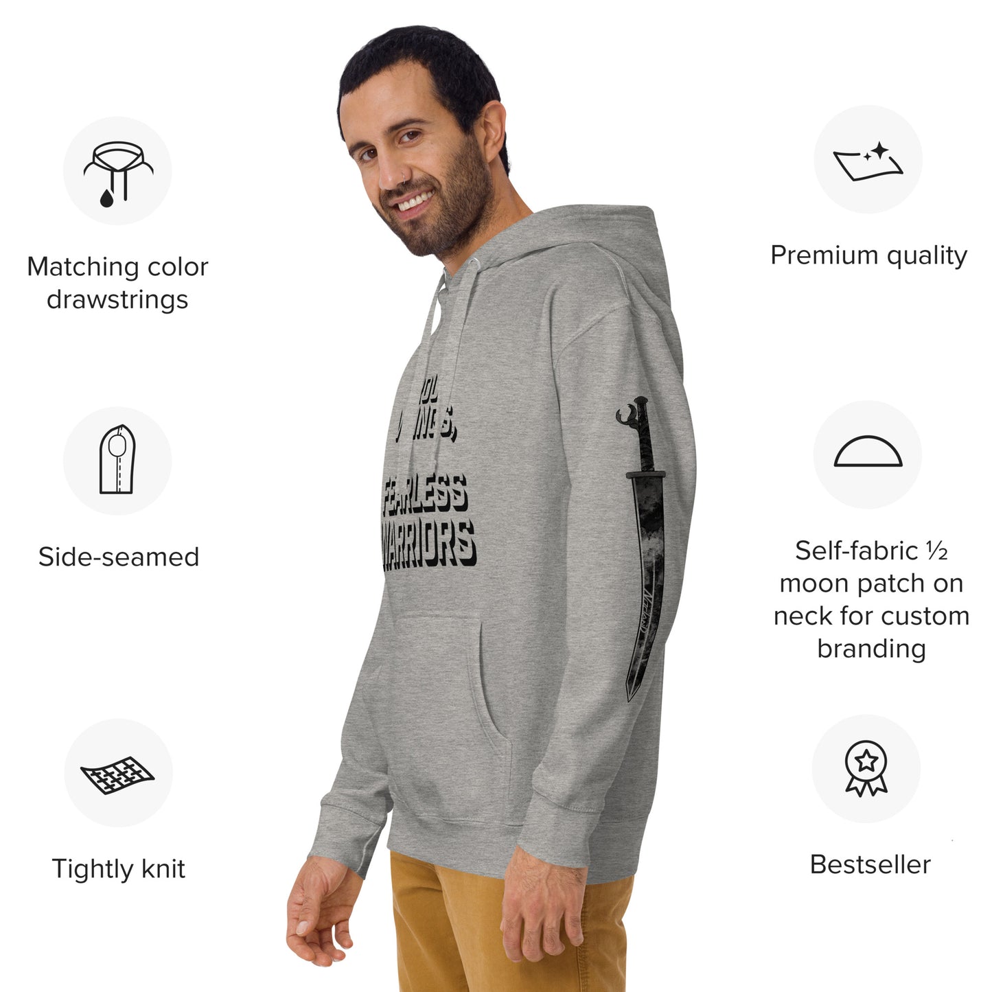 PROUD VIKINGS HOODIE (Light)