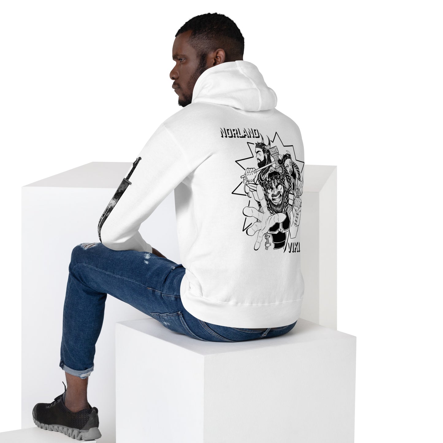 PROUD VIKINGS HOODIE (Light)