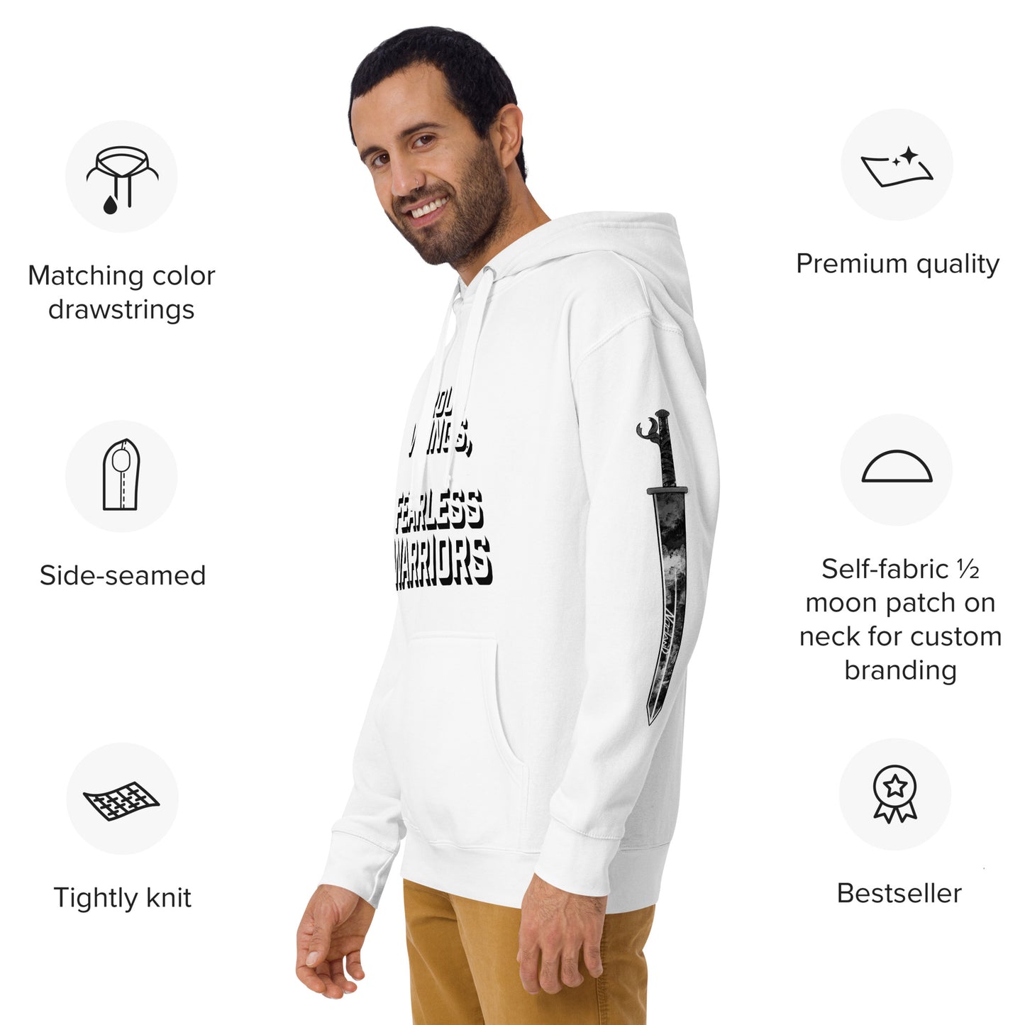 PROUD VIKINGS HOODIE (Light)
