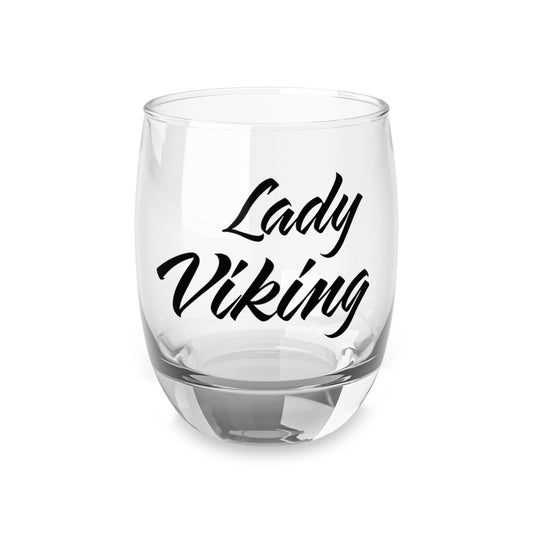 Lady Viking Whiskey Glass